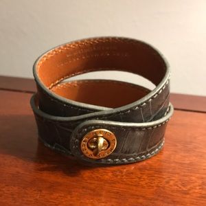 Marc by Marc Jacobs leather wrap bracelet